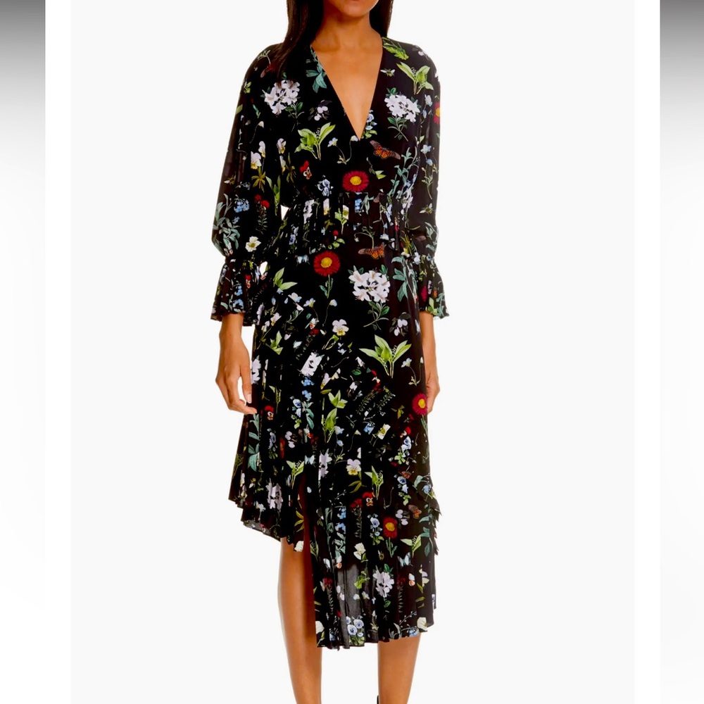 NWT Joie XS asymmetrical dress